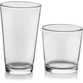 thumbnail image 3 of Libbey Juego de 16 Vasos de Vidrio Flare de 473 ml y 384 ml, 3 of 9