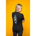 thumbnail image 3 of Speedway Pinstripe T-Shirt, Black, XL, 3 of 5