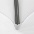 thumbnail image 4 of Paquete de 6 fundas para sillas de comedor plegables de spandex elástico para bodas, banquetes y fiestas - Blanco JAMW Sencillez, 4 of 5