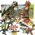 thumbnail image 1 of Dinosaur Toys OENUX con libro de sonido interactivo para niños de 3 a 5 años, 1 of 7