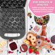 thumbnail image 2 of Máquina para hacer donas de 23 minicarquillas – Fabricante de donas eléctrica, antiadherente, de calentamiento rápido, fácil de usar para el hogar y restaurantes, perfecta para desayunos, aperitivos, 2 of 5