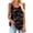 Black, variant on Cilsoka Women V-Neck Tank Tops Summer Casual Cute Sleeveless Graphic Printed Tees, Black Tank Top Woman Workout
