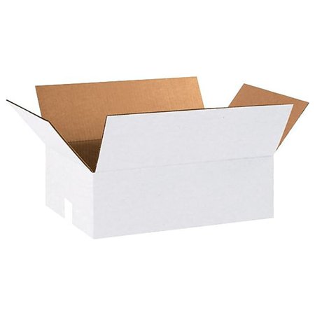 UPC: 0841436016261 | Box Partners Corrugated Boxes 18  x 12  x 6  White 25/Bundle 18126W