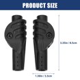 thumbnail image 2 of LEEYNEER 2pcs Camping Tent Replacement Parts Black Tent Accessories  Outdoor Camping, 2 of 6