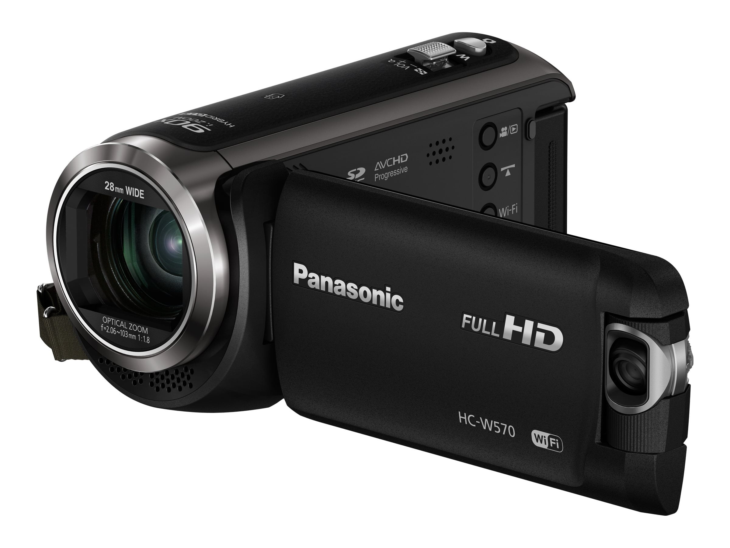 panasonic hcw570 twin recording hd wifi video camera camcorder twin