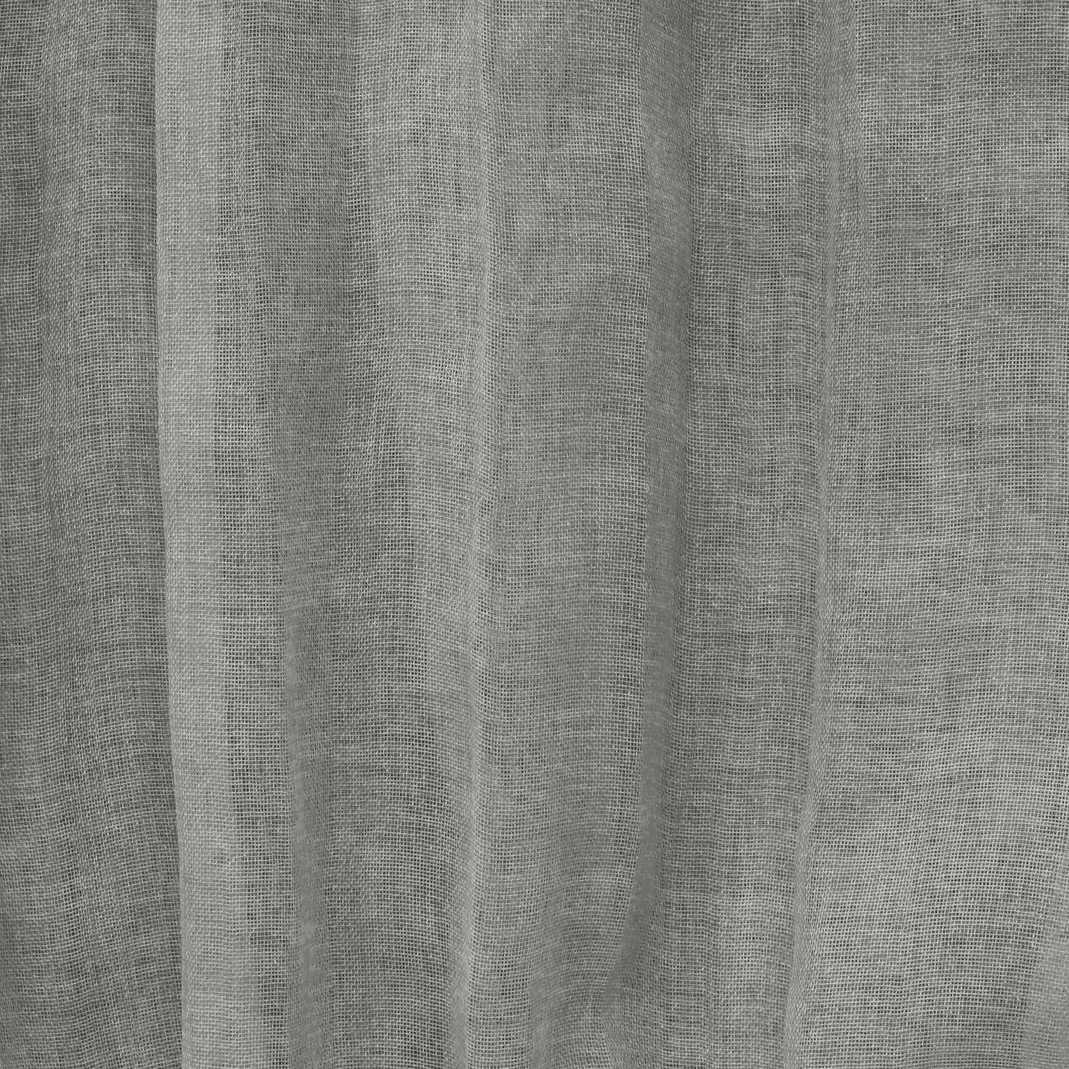 Habitat Paloma Sheer Dual Header Curtain Panel 52 x 84 in Grey - Walmart  Business Supplies, image size:1500x1500