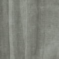 thumbnail image 5 of Habitat Paloma Sheer Dual Header Stylish and Functional Curtain Panel 52" x 95" Grey, 5 of 6