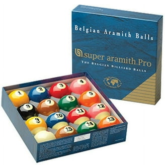 Aramith, Super Aramith Pro-Cup TV Billiard Pool Ball set 2 1/4