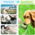 thumbnail image 4 of Botella de agua portátil para mascotas, contenedor de agua para mascotas, dispensador rotativo de tazón de agua para perros a prueba de fugas MFZFUKR CPB-YL254-4, 4 of 5