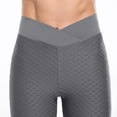 thumbnail image 2 of VASLANDA Women Tiktok Bubble Butt Leggings - Anti Cellulite Scrunched Booty Tights Tummy Control High Waisted Yoga Pants, 2 of 7