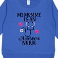thumbnail image 3 of Inktastic My Mommy is an Awesome Nurse Toddler Sweatshirt, 3 of 4