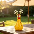 thumbnail image 5 of Chicken Vase for Flowers, Long Neck Colorful Chicken Vase, Resin Farmhouse Decor Figurine for Home Table, 5 of 5