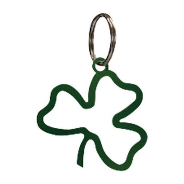 Shamrock Porte-Clés Vert