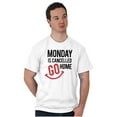 thumbnail image 4 of Monday Cancelled Go Home Weekend Vibe Plus Size Crewneck Graphic Tee Shirt Brisco Brands 2X, 4 of 5