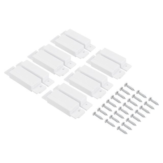 Unique Bargains Magnetic Reed Switch, 6 Sets NC Wired Door Window Contact Switch for Home