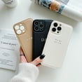 thumbnail image 2 of Personalized Luxury Leather DIY Case For iPhone 16 15 14 13 12 11 Pro Max Customized Name Initials Engraved Cover 15 Pro Max pink for iphone14ProMax(6.7"), 2 of 6