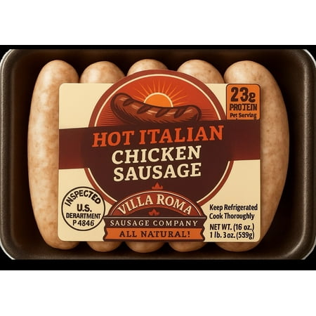 Chicken Hot Italian Sausage