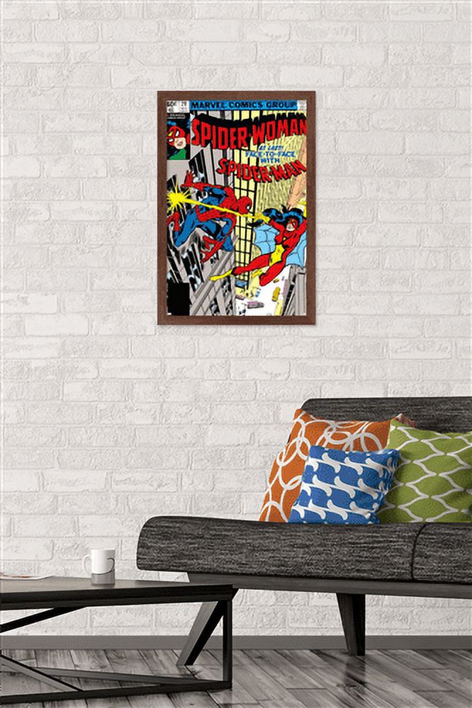 Marvel Comics - Spider-Man - Spider-Woman #20 Wall Poster, 14.725" x 22.375", Framed
