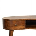 thumbnail image 4 of Artisan Furniture Solid Wood Mini Chesnut Wave Coffee Table, 4 of 7