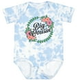 thumbnail image 3 of Inktastic Big Cousin with Flower Circle Girls Baby Bodysuit, 3 of 5