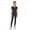 Black, variant on Girls Full Body Unitard Short Sleeve Gymnastics Tank Leotard One Piece Ballet Dance Bodysuit Dancewear Grey 16