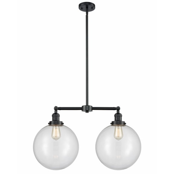 Innovations 209-OB-G202-12-LED XX-Large Beacon 2 Light Chandelier part of the Franklin Restoration Collection, Oil Rubbed Bronze