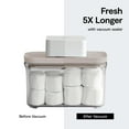 thumbnail image 4 of Contenedor de almacenamiento de alimentos VAKUEN Premium hermético 8P/Set, 4 of 8