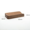 thumbnail image 2 of Tignapoo Natural Wood Business Card Holder in Walnut Finish - Stylish Waffle Design for Professional Display, Eco-Friendly Gift Option, Perfect for Office Use, 2 of 7