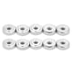 thumbnail image 1 of 10 piezas M3/M4/M5/M6/M8/M10 Tuerca moleteada plana de acero al carbono con cabeza plana moleteada y orificio pasante Tuerca de apriete manual [M810 piezas], 1 of 5