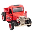thumbnail image 1 of Camioneta de juguete de aleación con retroceso, modelo de camioneta, juguete fundido a presión, sonido y luz, vehículo de juguete (rojo), 1 of 10