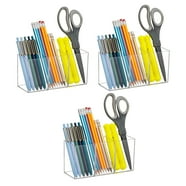 Mind Reader 5-Tier Mesh Desk Organizer With File Folders - Black Metal, 11.75L X 14W X 14.5H