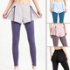 thumbnail image 4 of Leggings 2 en 1 para mujer Cintura elástica Cremallera ajustable Secado rápido Transpirable Correr, 4 of 8