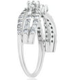 thumbnail image 2 of Pompeii 1/2ct Diamond Guard Wrap Ring 14K White Gold (G/H,I1-I2), 2 of 4