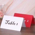 thumbnail image 5 of Uxcell 20Pack Table Place Cards, Printable Place Name Cards for Table Setting Wedding Dinner Parties Events, Beige, 5 of 5