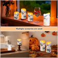 thumbnail image 7 of 2 PCS Tilted Flameless Candles Flickering LED Lights Battery Operated Candles with Remote Timers for Holiday Decor Watercolor Highland Cow, 7 of 7