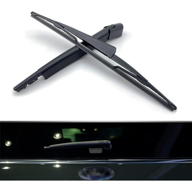 GFDYREE 1 PC Rear Windshield Back Wiper Blade with Arm, Rear Wiper Arm Blade Set Replacement for Ford Expedition 2009-2016 (Black)