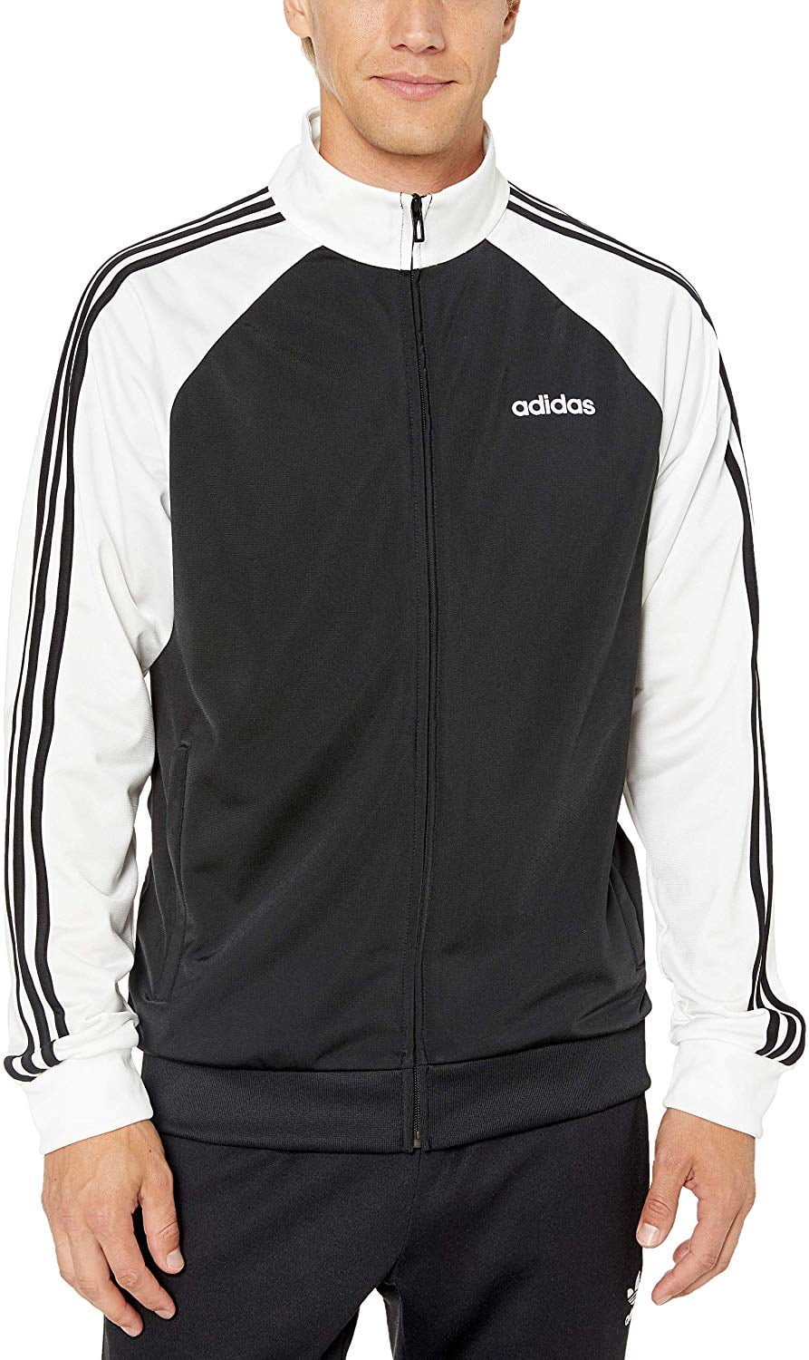 Adidas Activewear Jackets Mens Track Jacket Large 3stripes Color Blocked L