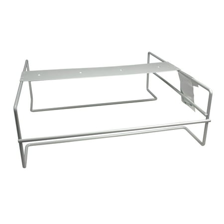 - Double Glove Box Holder, White Wire, Each