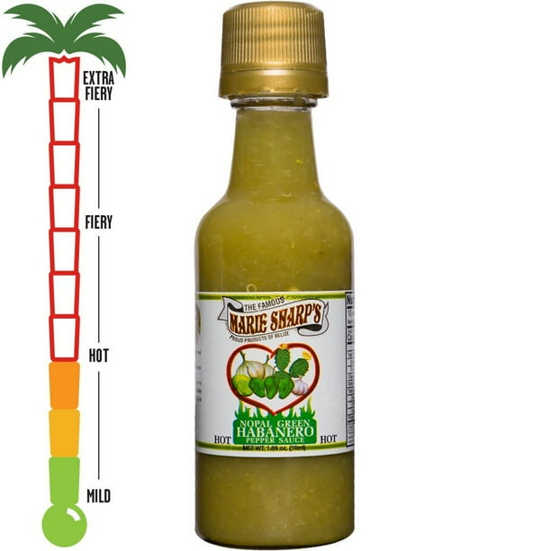 Green Cactus Habanero Pepper Sauce 1.69oz