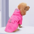 thumbnail image 3 of Waterproof Reflective Dog Raincoat- Adjustable Pet Jacket, Lightweight Dog Hooded Slicker Poncho for Small to X- Large Dogs and Puppies, 3 of 7
