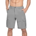 thumbnail image 1 of Txlixc Pantalones cortos de hombre, pantalones cortos de cintura alta de color sólido Txlixc moda, 1 of 7