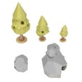 thumbnail image 3 of Fish  Stone Decoration, Fish  Landscaping Resin Novel Geometric  for Aquarium, 3 of 8