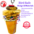 thumbnail image 5 of Bonka Bird Toys 2641 Party Cup Chew Shred Forage Medium Parrot Cage Toy, 5 of 6