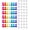 color, variant on 40Pcs Colorful Magnetic Push Pins Plastic Magnetic Thumbtacks For Corkboard Bulletin Board Fridge Memo Note Display