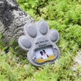 thumbnail image 5 of Pierre Tombale pour Animaux de Compagnie Ange Créatif en Résine Simulation Pierre Commémorative Chat Petit Animal Monument de Sacrifice Ornements, 5 of 5