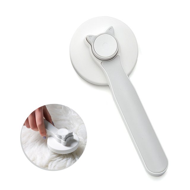 Cepillo de aseo para gatos, cepillos autolimpiantes para perros y gatos para pelo largo y corto