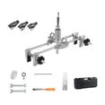 thumbnail image 1 of Máquina tragamonedas,Herramienta de plantilla para abridor de orificios para cerradura de puerta de alto rendimiento,Kit de abridor de orificios para cerradura de con 3 cabezas, 1 of 9