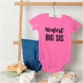 thumbnail image 4 of Newest Big Sis Sisters Older Sibling Bodysuit Jumper Girls Infant Baby Brisco Brands 18M, 4 of 6