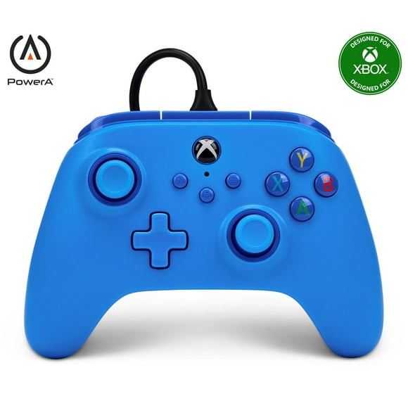 PowerA Wired Controller for Xbox Series X|S - Blue, Microsoft Xbox