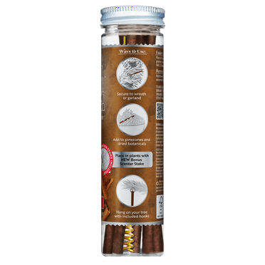 Scentsicles Scented Ornament Sticks, Two Dashes of Cinnamon,  6ct Bottle